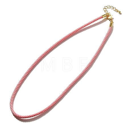 Nylon Milan Cord Necklace Making MAK-M028-01G-19-1