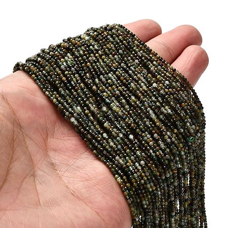 Natural African Jade Beads Strands G-RM2025-33-2mm-1