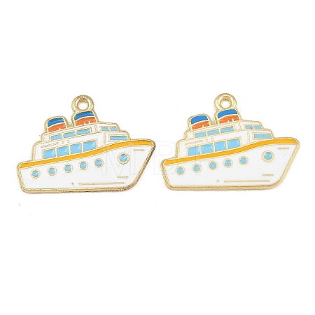 Alloy Enamel Pendants FIND-E057-01J-1