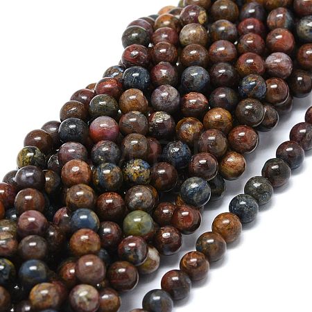 Natural Pietersite Beads Strands G-O201A-14A-1