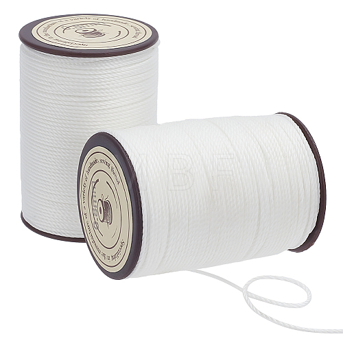 Olycraft Round Waxed Polyester Thread String YC-OC0001-07B-02-1