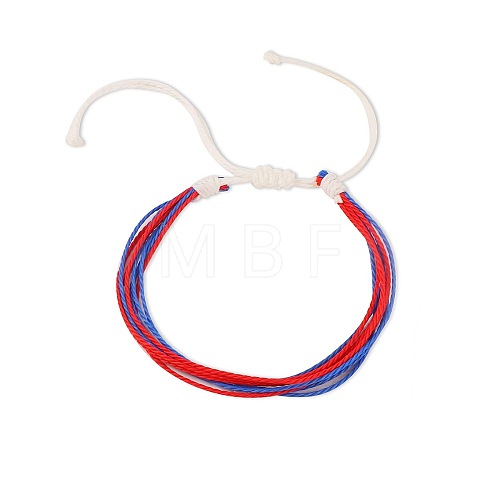 Colorful Wax Thread Bracelets GN8006-14-1