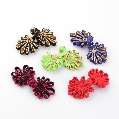 Handmade Chinese Frogs Knots Buttons Sets BUTT-S020-01-1