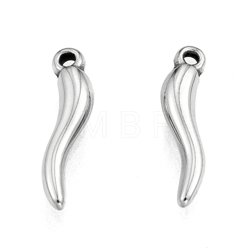201 Stainless Steel Charms STAS-N099-05A-1