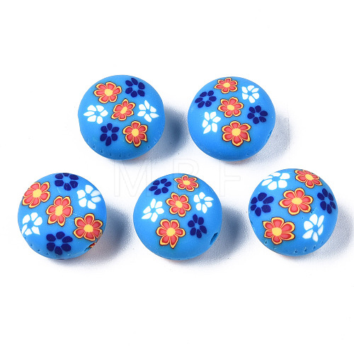 Handmade Polymer Clay Beads CLAY-N008-026C-1