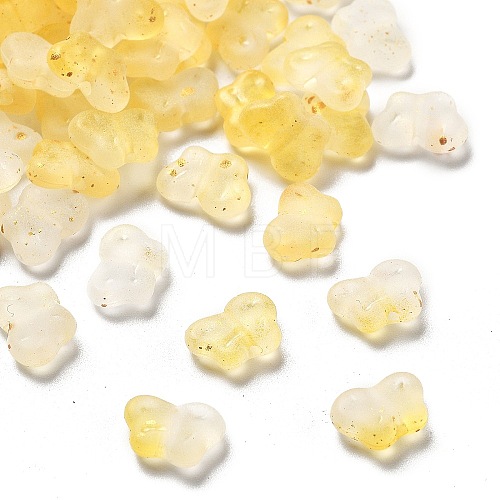 Gradient Color Transparent Acrylic Beads OACR-M023-05B-1