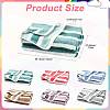 Polyester Stripe Towel AJEW-FZC0001-007D-3