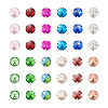 Cheriswelry 180Pcs 12 Colors Sew on Rhinestone DIY-CW0001-39-13