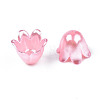 Spray Paint ABS Plastic Imitation Pearl Beads MACR-N013-001C-4