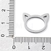 304 Stainless Steel Pendants LS-STAS-I327-02P-05-3
