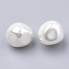 Eco-Friendly Plastic Imitation Pearl Beads X-MACR-T013-15-2