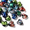 Handmade Foil Glass Beads LAMP-F045-01-1