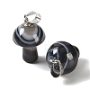Natural Black Banded Agate Pendants GG-CBAA0EE-05P-05-2