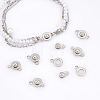 10Pcs Brass Snap Clasps KK-UN0001-73-5