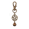 Brass Bell Pendant Decoration HJEW-JM02280-1