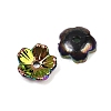 UV Plating Opaque Acrylic Bead Cap OACR-K001-45D-2