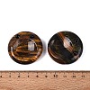 Natural Tiger Eye Thumb Worry Stone G-Q602-12A-3