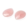 Natural Rose Quartz Pendants G-Z088-02H-2