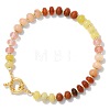 Natural Mixed Gemstone Beads Stretch Bracelets PW-WG8CB33-05-1