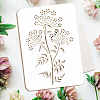 Plastic Drawing Painting Stencils Templates DIY-WH0396-658-3