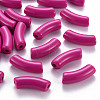 Opaque Acrylic Beads MACR-S372-001B-S006-1
