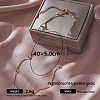 304 Stainless Steel Ball Boston Link Chain Necklaces for Women PU1491-6-1