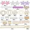 DIY Flower Dangle Earring Making Kits DIY-SC0019-75-2