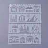 Plastic Kids Drawing Stencil Template DIY-P003-J01-1