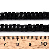 Opaque Solid Color Glass Beads Strands GLAA-N026-3x6mm-11-4