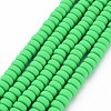 Handmade Polymer Clay Beads Strands CLAY-N008-128-2