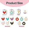 DIY Pendants Decoration Making Kits DIY-TA0015-04-4