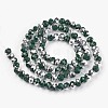 Electroplate Opaque Glass Beads Strands LS-EGLA-A034-P4mm-M04-2