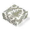 Flower Printed Cardboard Jewelry Boxes CBOX-T006-10D-2