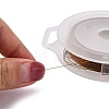Round Copper Wire for Jewelry Making CWIR-WH0001-0.3mm-01-1-3