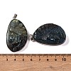 Natural Labradorite Carved Chief Pendants G-B085-08P-3