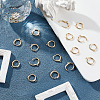 10 Pairs Brass Huggie Hoop Earrings Finding FIND-AR0002-22-5
