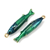 304 Stainless Steel Enamel Pendants STAS-C150-01A-2