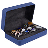Rectangle PU Leather Ring Organizer Boxes CON-WH0089-240A-1