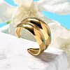 304 Stainless Steel Open Cuff Rings for Unisex RJEW-R010-06S-1