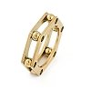 Ion Plating(IP) 304 Stainless Steel Finger Ring for Women RJEW-A052-03A-G02-4