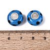 Handmade Lampwork & Brass Core European Beads LAMP-N044-02S-02-4