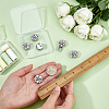 Alloy & Rhinestone Cufflinks FIND-FG0005-66P-02-3