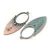 Tibetan Style Alloy Pendants FIND-B055-02J-2