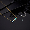 6Pcs Synthetic Opal Beads G-PH0003-40A-4