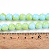 Baking Painted Glass Beads Strands DGLA-N003-10mm-C04-5