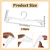 Plastic Underwear Clothes Hangers AJEW-WH0609-933-2