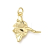 Manta Ray Brass Pendants X-KK-G525-13G-1