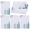 80Pcs Rectangle Paper Table Place Cards AJEW-TA0003-64A-2
