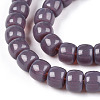 Opaque Glass Beads Strands X-GLAA-NH0002-B06-3