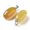 Natural Agate Dyed Pendants G-Q016-03C-2